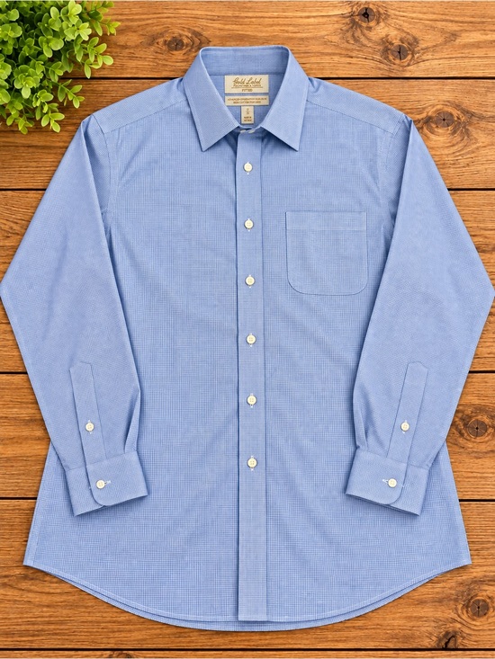 Gold Label Other - Gold Label Collection Light Blue Men's Button-Down Shirt